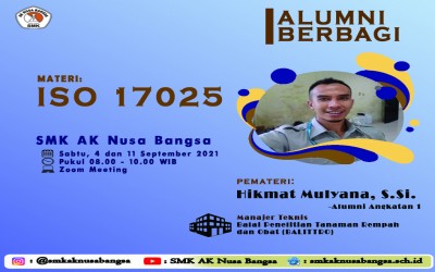 Alumni SMK AK Nusa Bangsa Berbagi